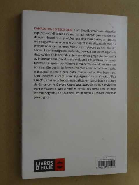 Kamasutra do Sexo Oral de Alicia Gallotti - 1ª Edição