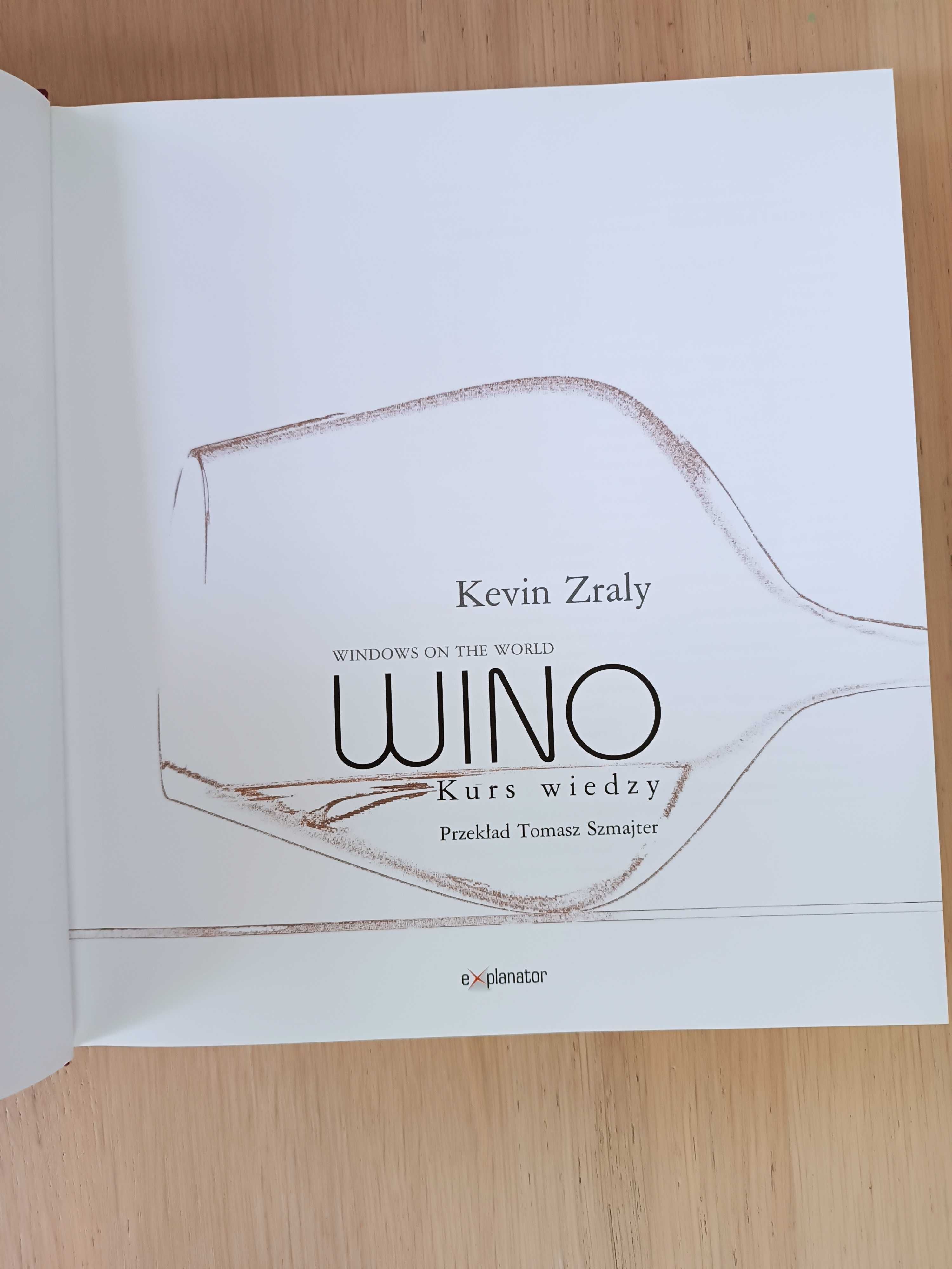 Wino kurs wiedzy- książka Kevin Zraly