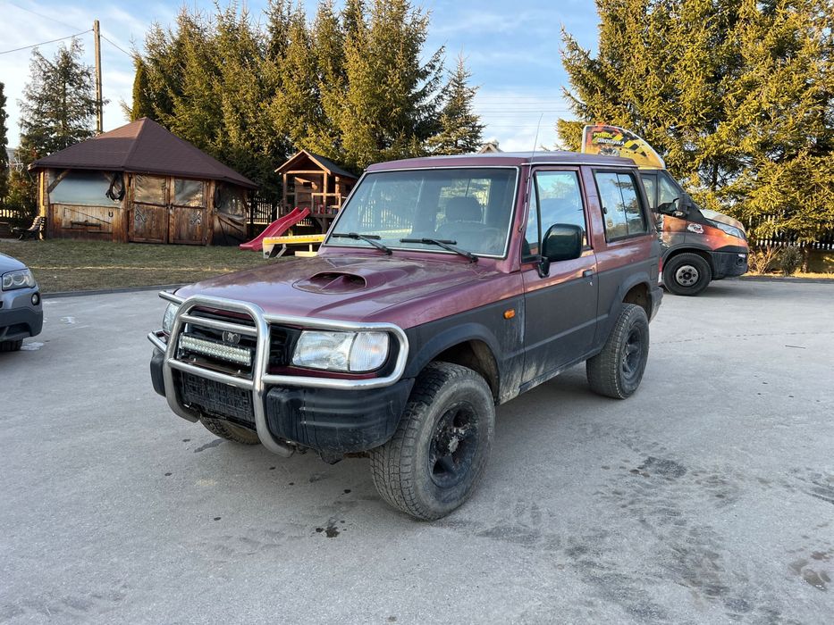 Hyundai Galloper off-road, nie zmota ale 4x4 z reduktorem, 2.5 TDI