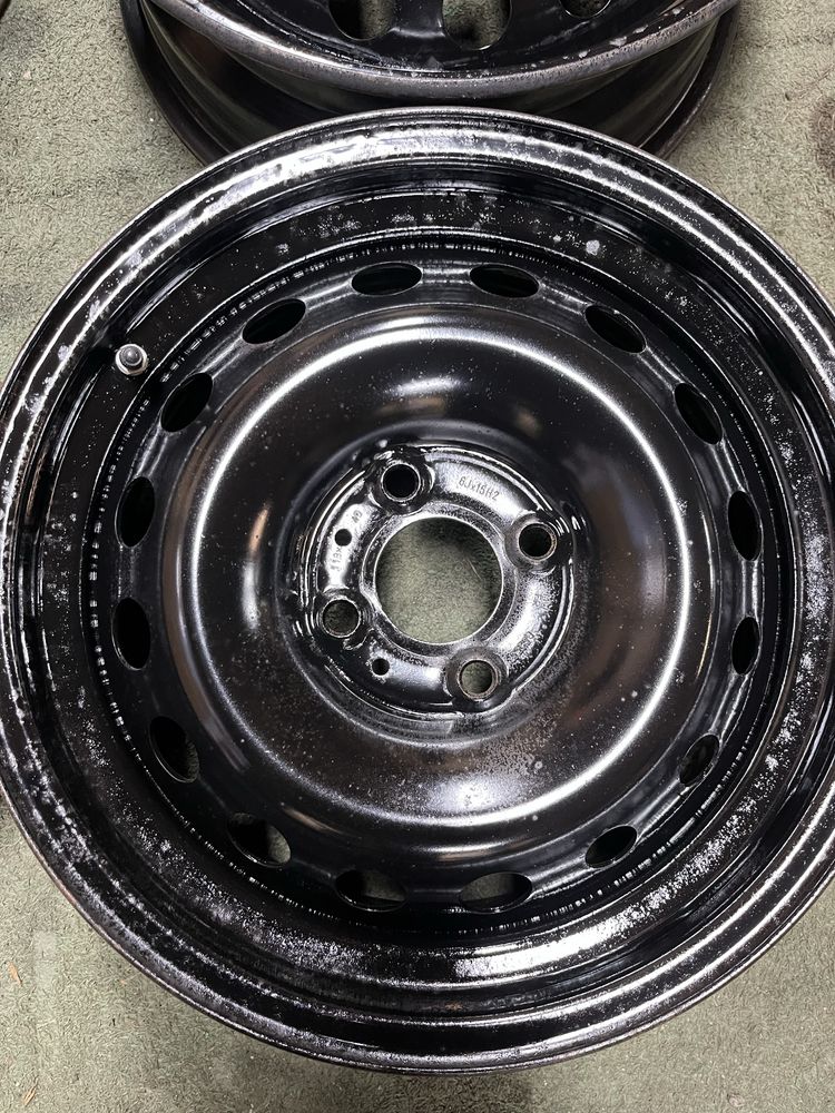 4x100 RENAULT 6J15 60,1 dacia ET40 czujniki TPMS FELGI STALOWE