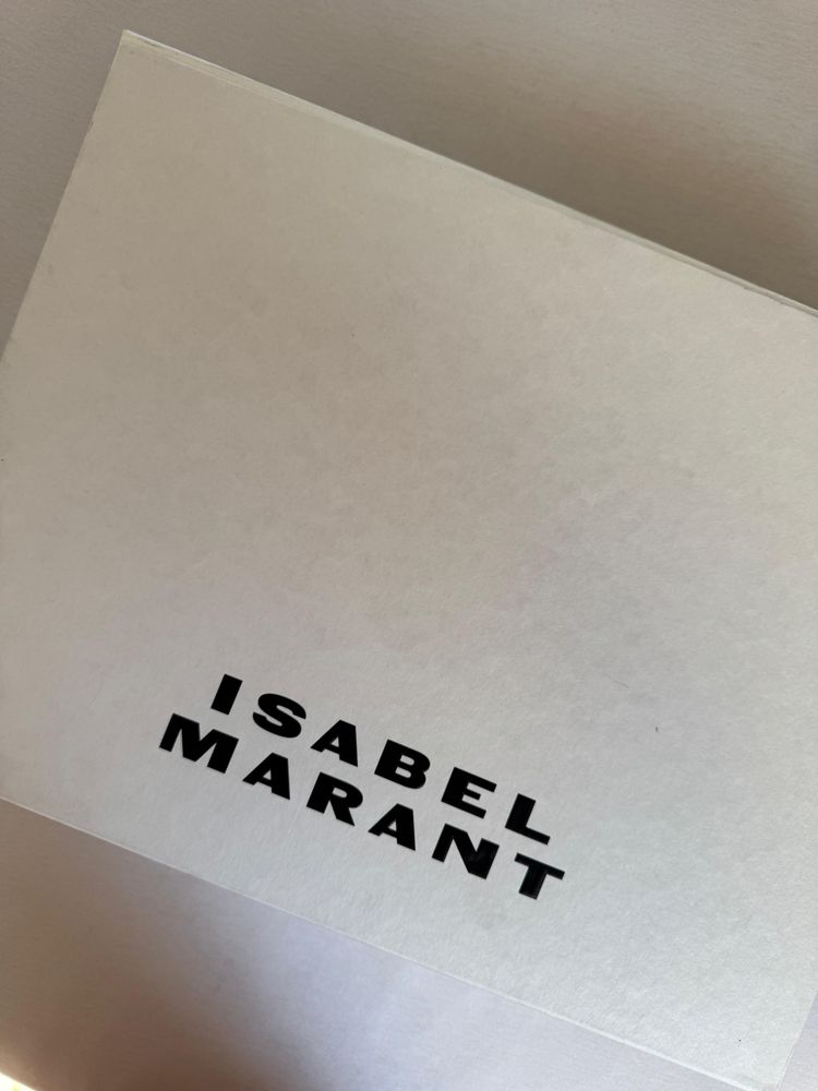 Isabel Marant botki zamszowe