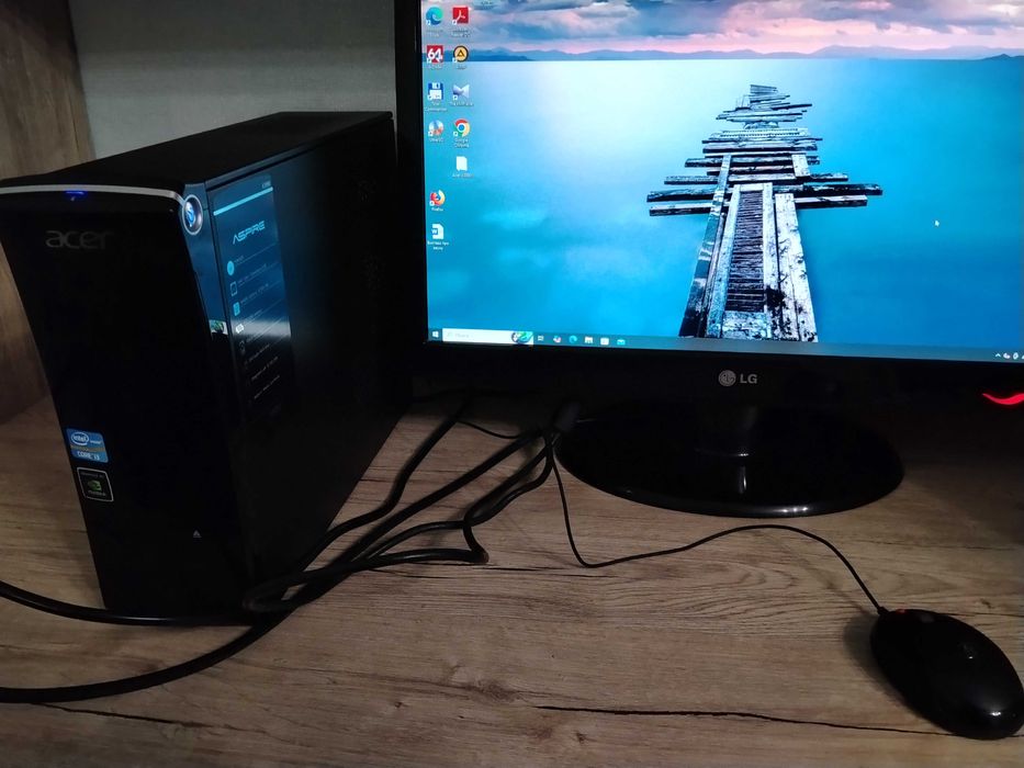 Aser компактний настільний Intel Core i3 3.3 GHz відео Nvidia 2 Gb SSD