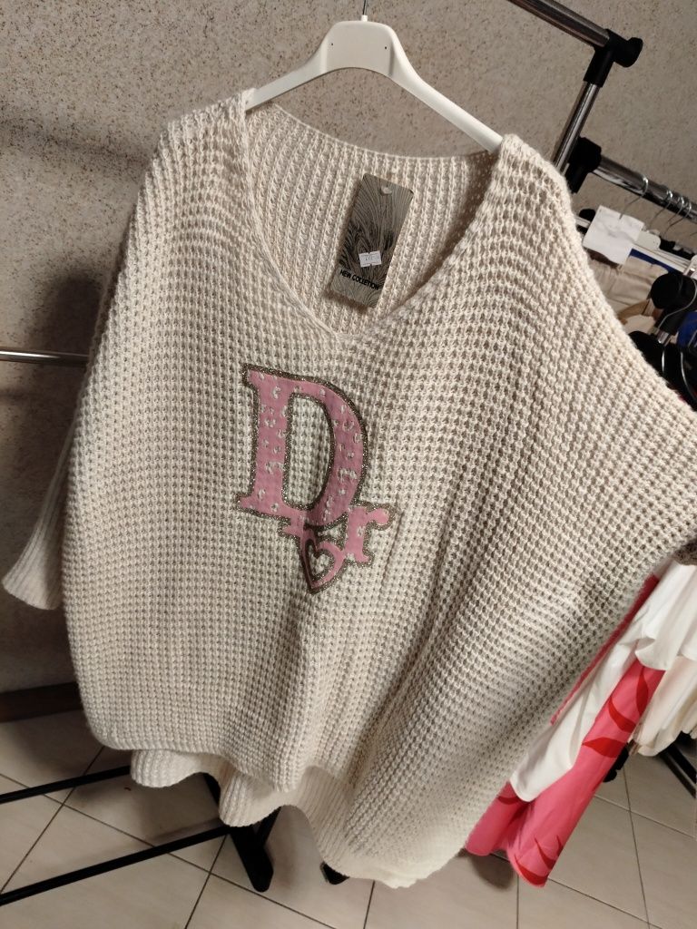 Hit ! Sweter o grubszym splocie Dor