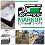 Zbiorniki betonowe na deszczówkę gnojowice szambo z WYKOPEM producent
