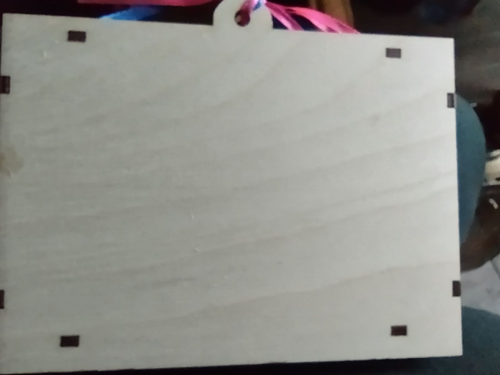 Drewniane pudełeczko