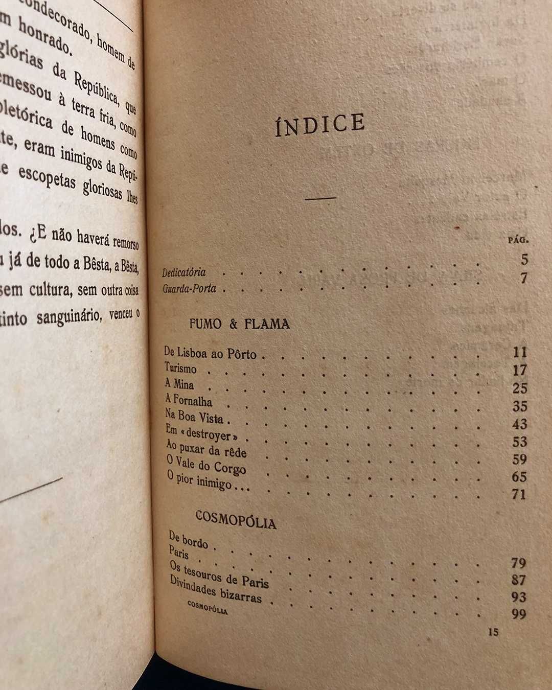 COSMOPÓLIA - Forjaz de Sampaio sobre tatuagens e outros temas 1922