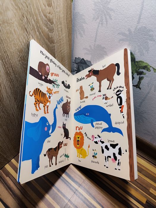Ptaki, futrzaki i inne zwierzaki. Moja kolorowa księga zwierząt dla ma