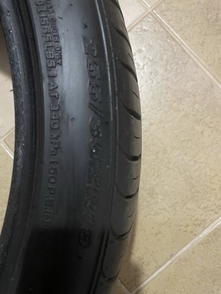 Opony Nexen 2020 rok 2szt. 225/40 R19 2 szt. 255/35 R19 6-7mm bieżnik