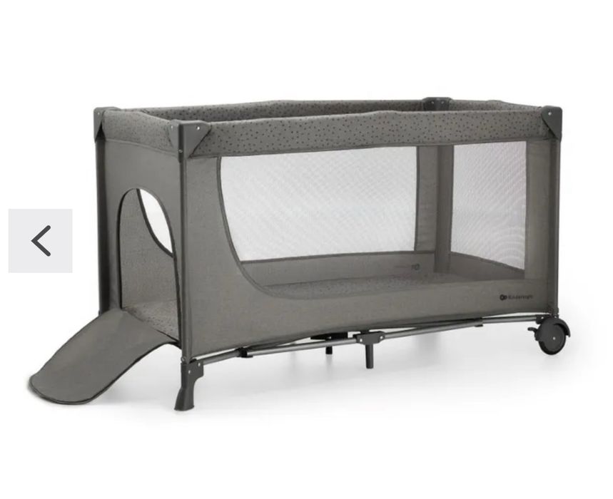 Kinderkraft, Joy 2, łóżeczko turystyczne, Dark Grey