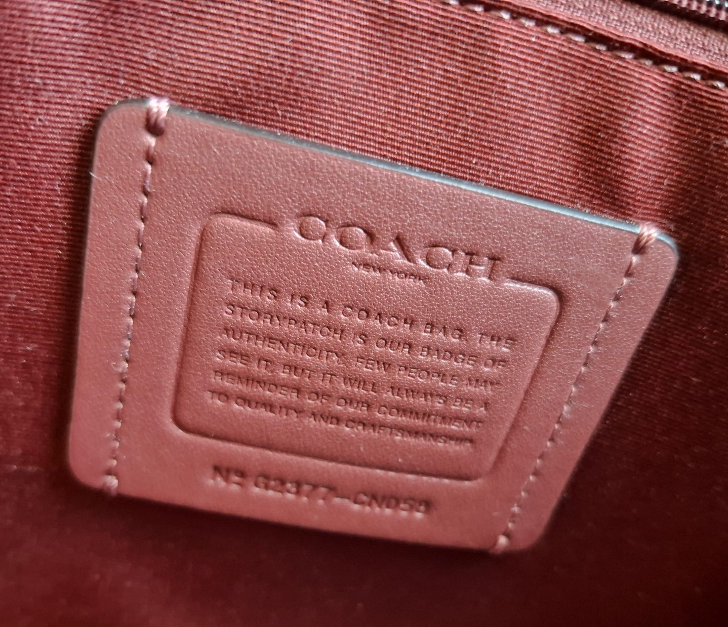 Mala tote Coach novo