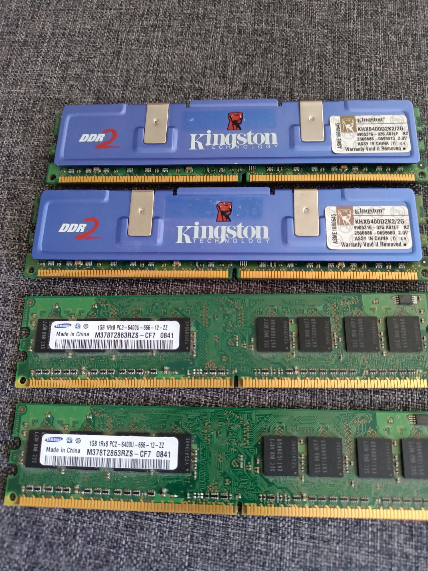 Ram DDR2 4gb do PC