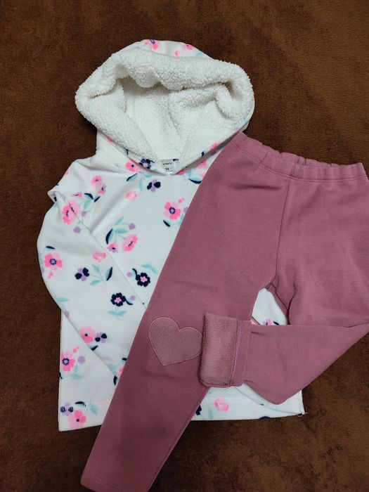 Теплий комплект для дівчинки