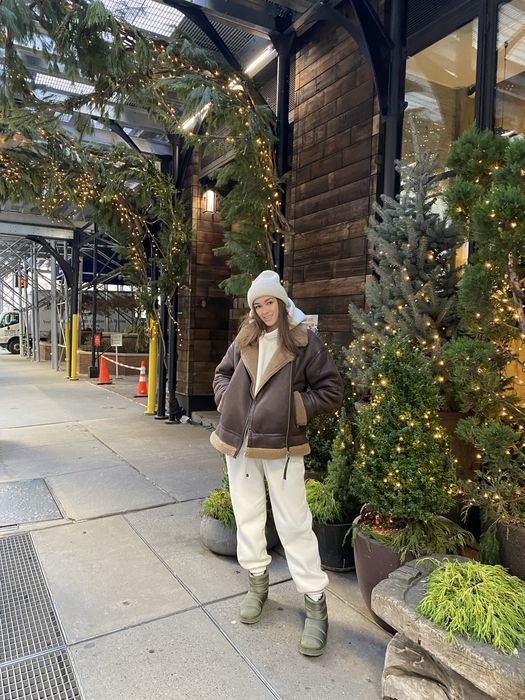 Дублянка Zara коричнева