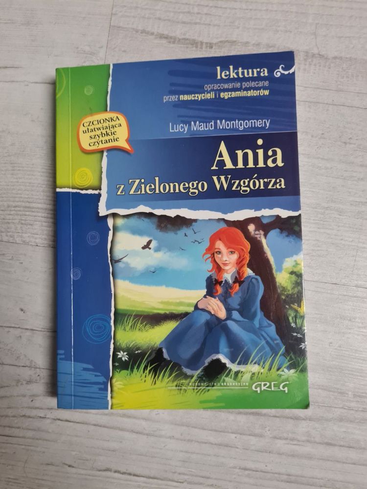 książka Ania z Zielonego Wzgórza