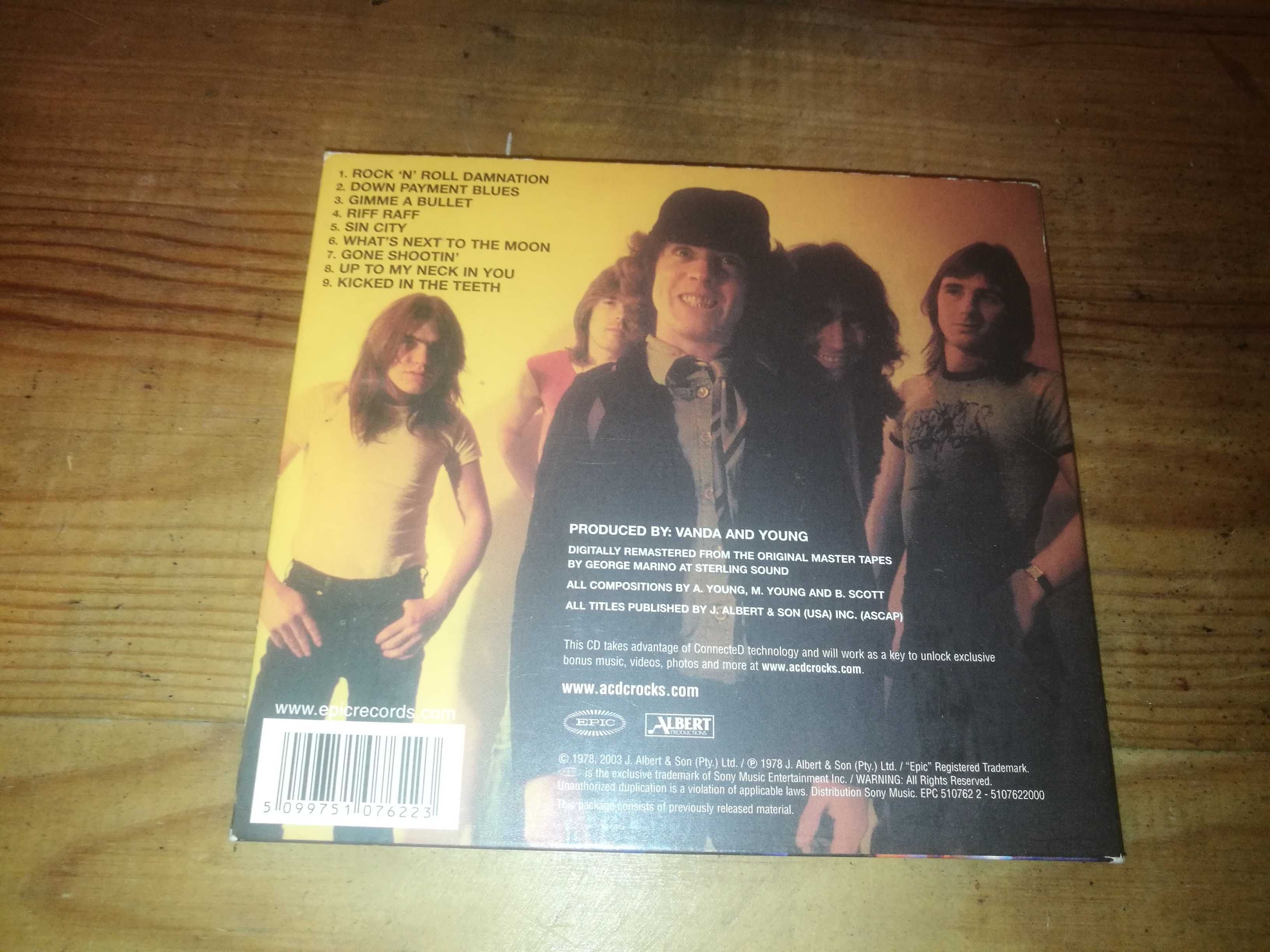 AC/DC - Powerage (2003 - Remasterizado - DIGIPAK)	CD