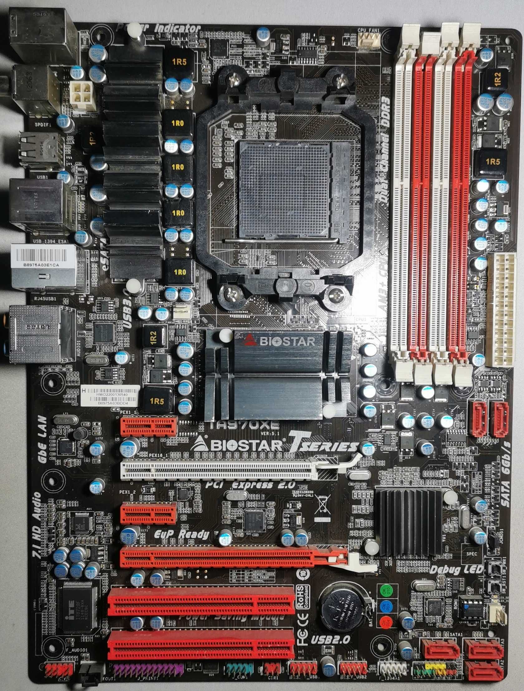 Материнская плата AM3+ TA970XE Топовый чипсет.Полностью проверена
