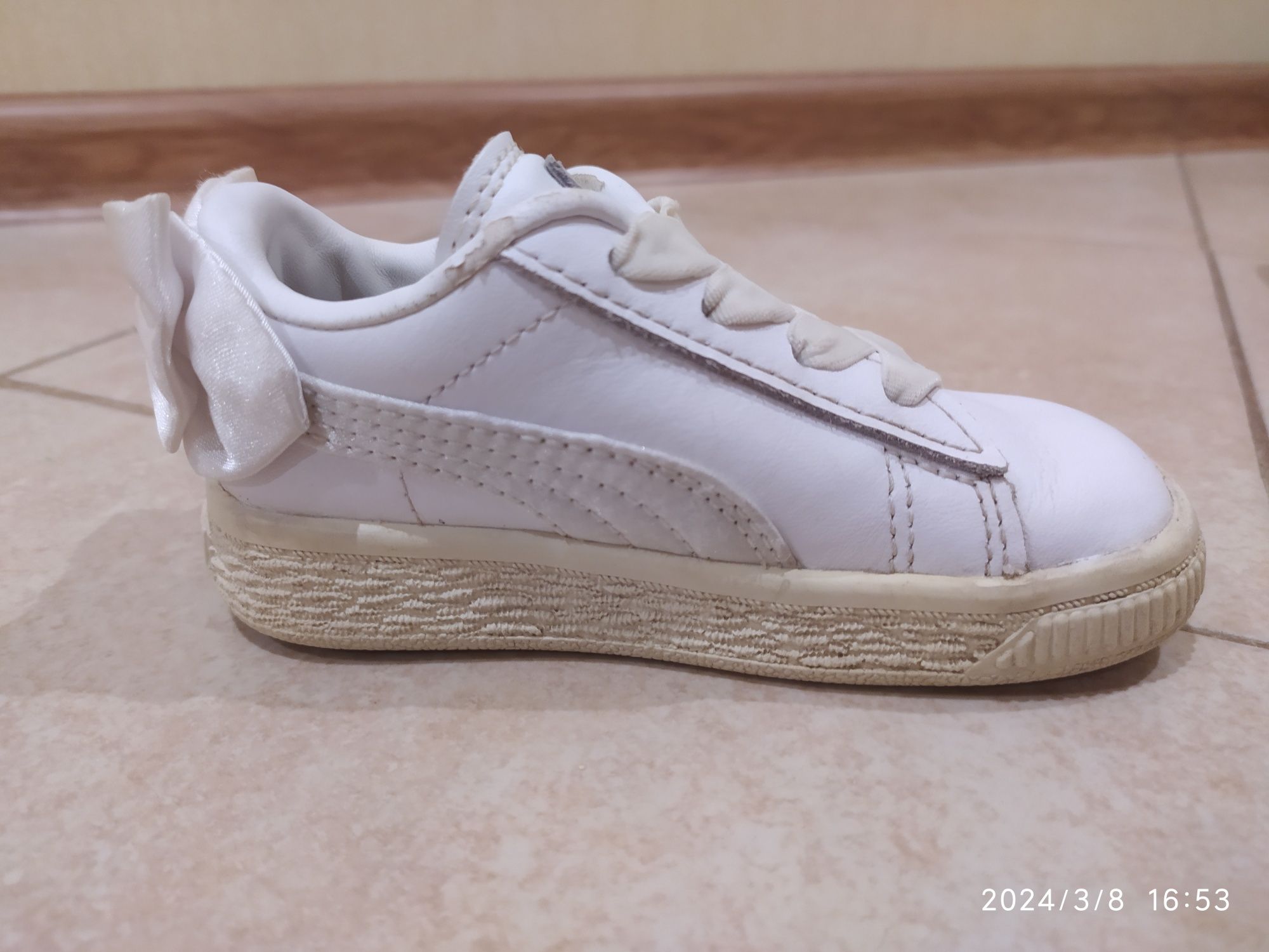 Кроссовки Puma 21 детские, на девочку