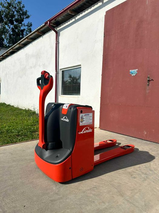 Штабелер електричний навантажувач рокла №1289 LINDE T18 2019