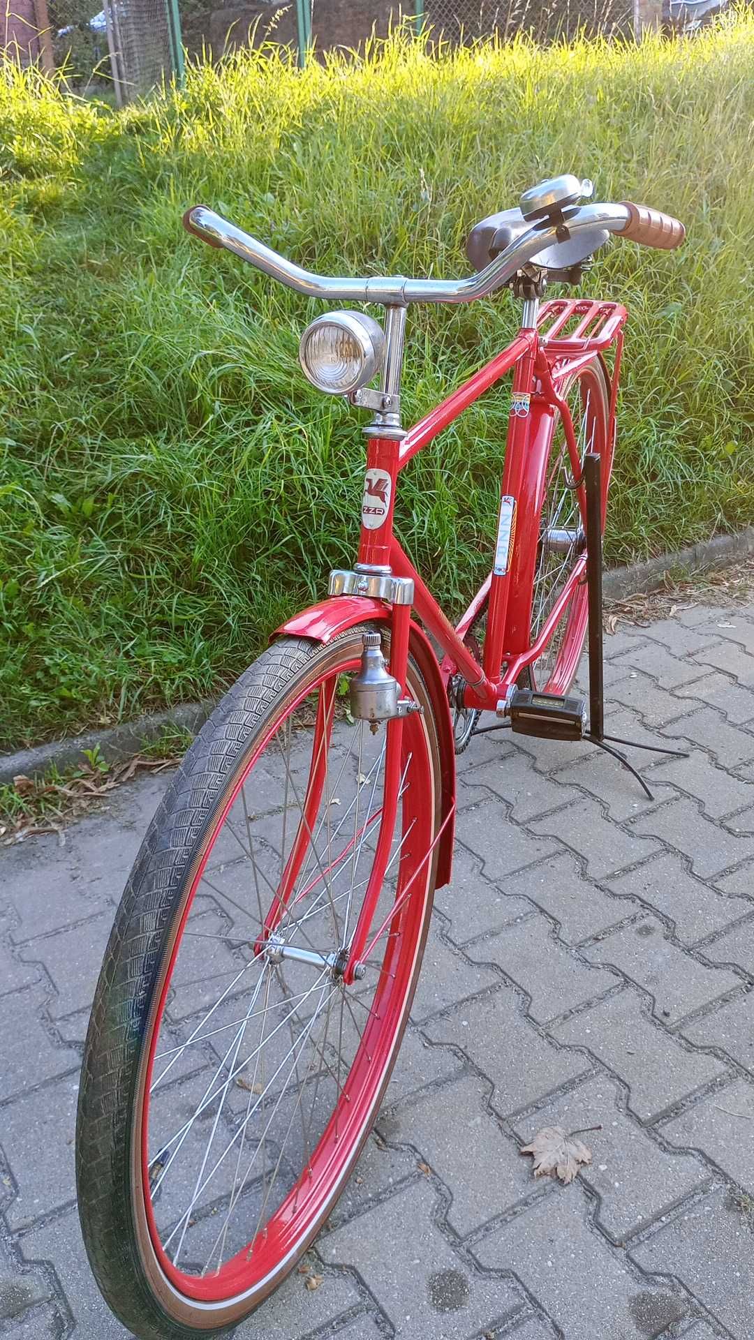 Klasyczny polski rower ZZR Ambasador - po remoncie.