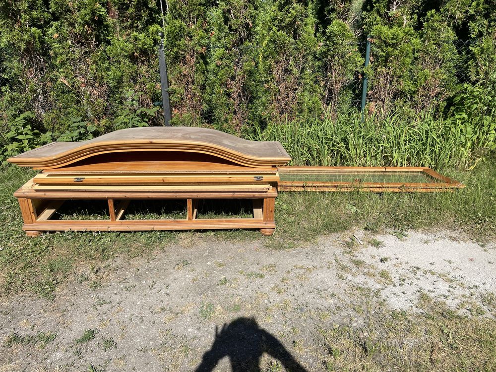 Witryna skladak sosna/plyta wiorowa