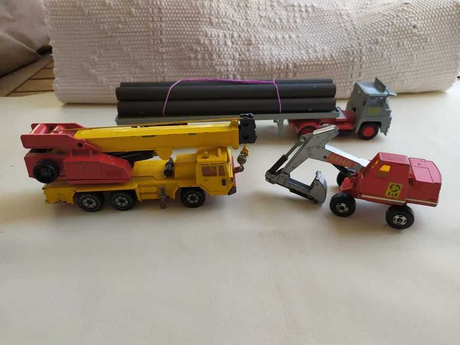 Matchbox Siku Corgi 3 modelos de trabalho “Pipelines” 1970/4 e 2000