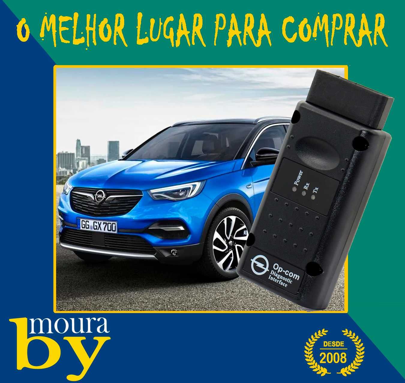 Ferramenta de diagnostico para Opel OPCOM V1.99  eliminar erros