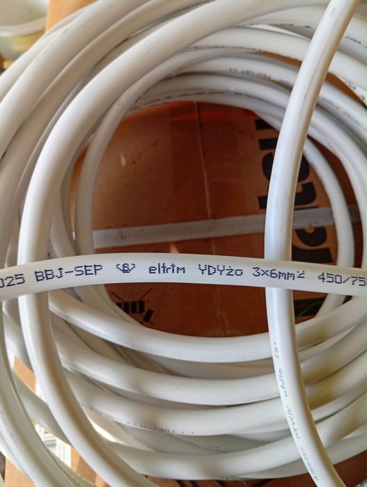 Przewod 3x6mm2 25m