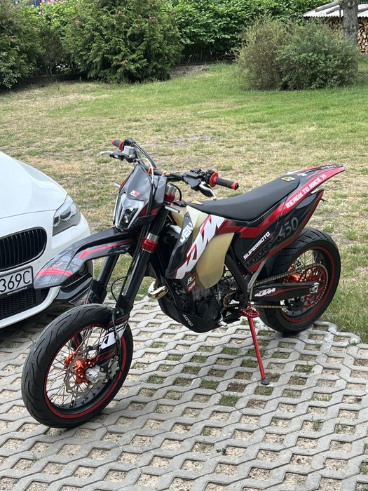 KTM EXC 450 SM supermoto, Wtrysk