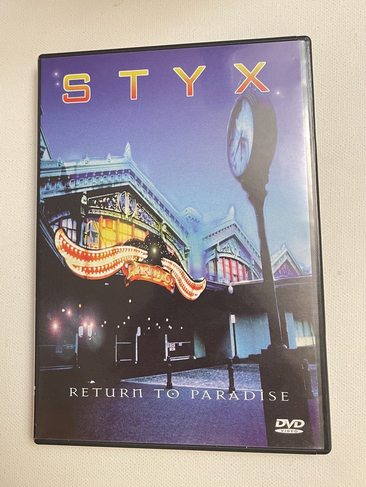 Styx koncert Return to paradise the concert video dvd