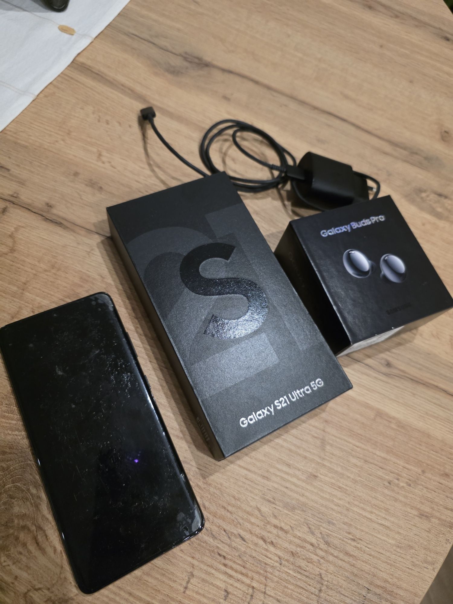Samsung S21 Ultra 512 gb e galaxy buds Pro