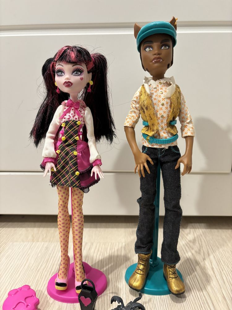 Monster High Draculaura i Clawd School’s Out