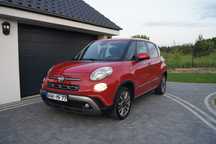 Fiat 500L Cross / Kamera Cofania / Grz.Fotele / Tempomat / Nawigacja /