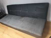 Sofa cama preto 180cm