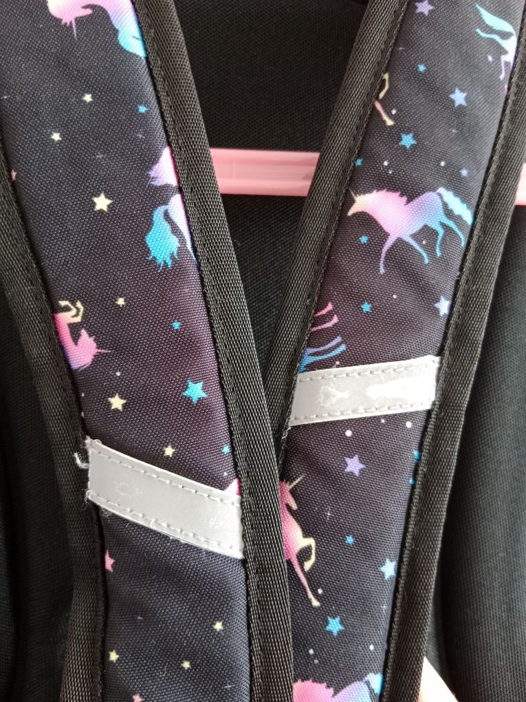 Plecak szkolny, worek na WF i saszetka CoolPack Dark unicorn