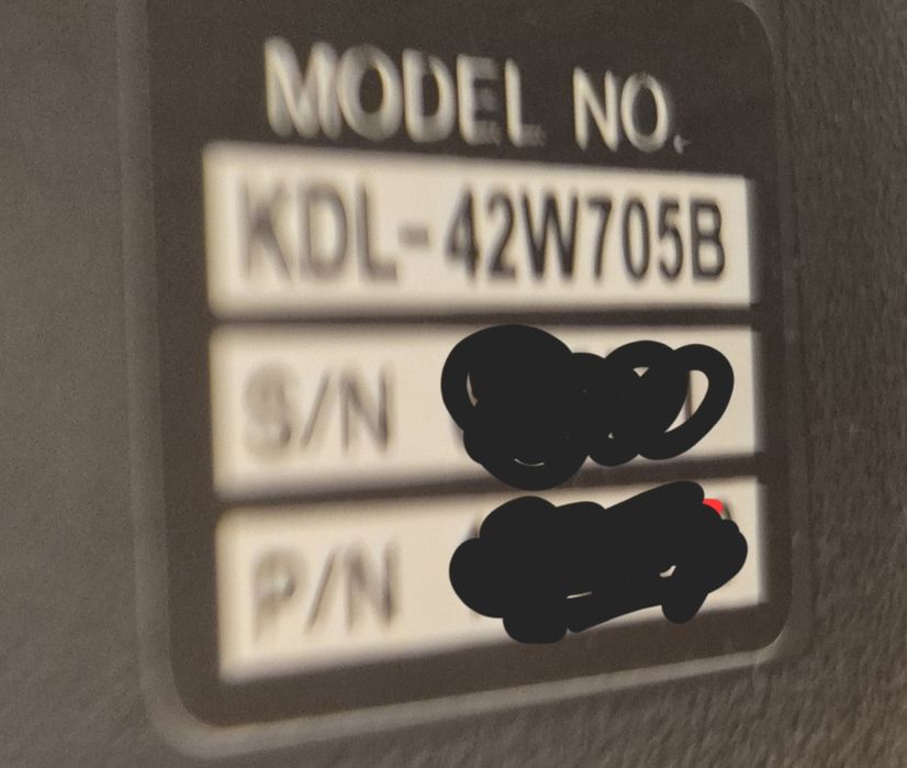 TV Sony 42" - KDL42w705b