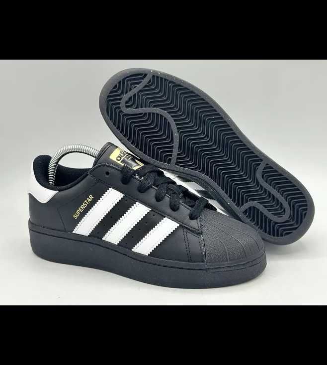 Adidas/Czarne/białe/unisex/rozmiar 39