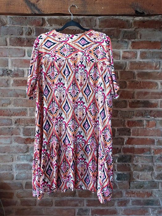 Luźna sukienka w stylu boho L/XXL