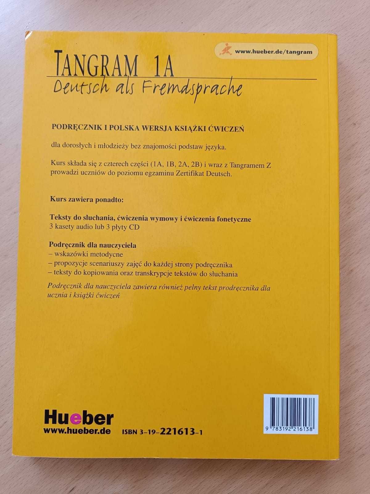 j. niemiecki podręcznik Tangram 1A Deutsch als Fremdsprache Hueber