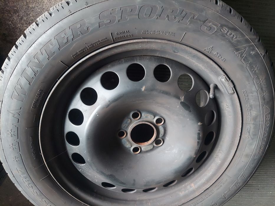 Felgi 17 kola opony Ford galaxy s max mondeo stalowe z oponami 235/55/