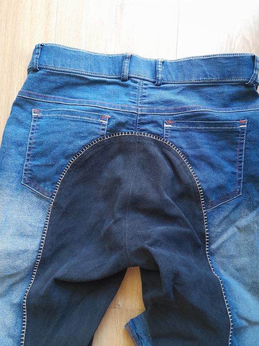 Bryczesy jeansowe pełny lej HKM Summer r. 38