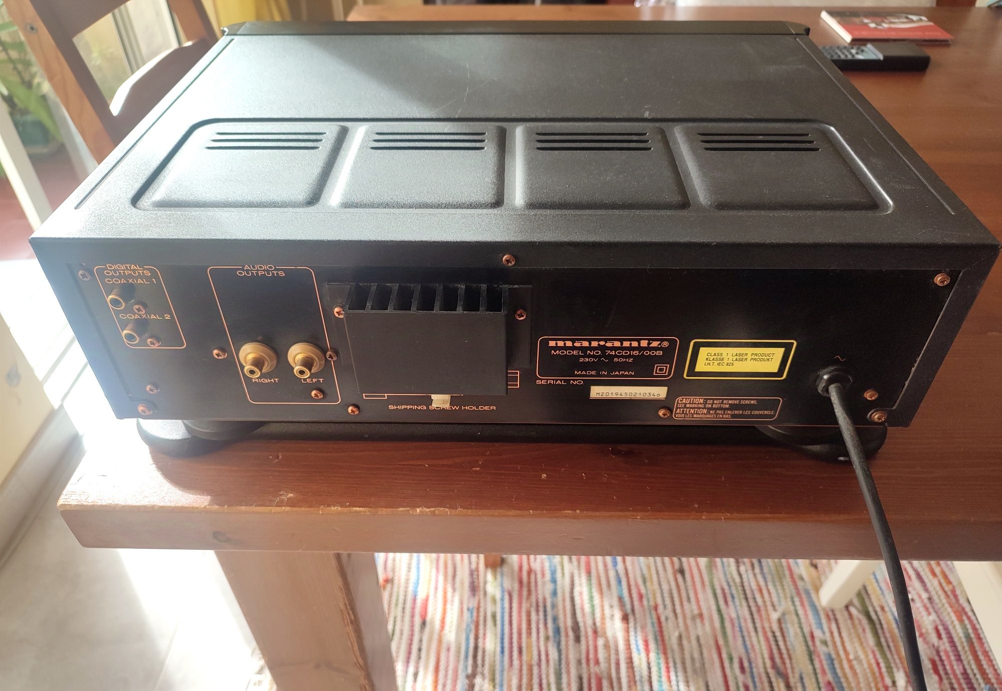 Marantz CD-16 Magnífico Leitor de CDs Hi-Fi Impecável!