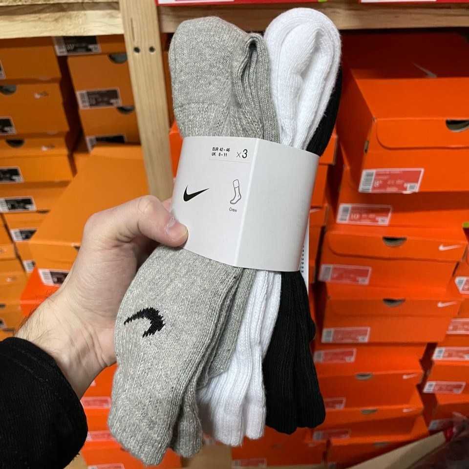 Носки Шкарпетки 3 пари Nike Everyday Jordan Air (S по XL) (SX4508-965)