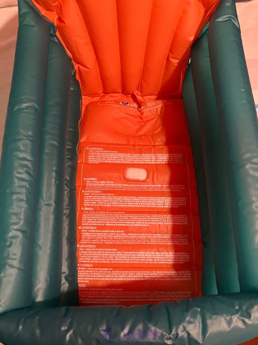 Banheira portátil insuflável