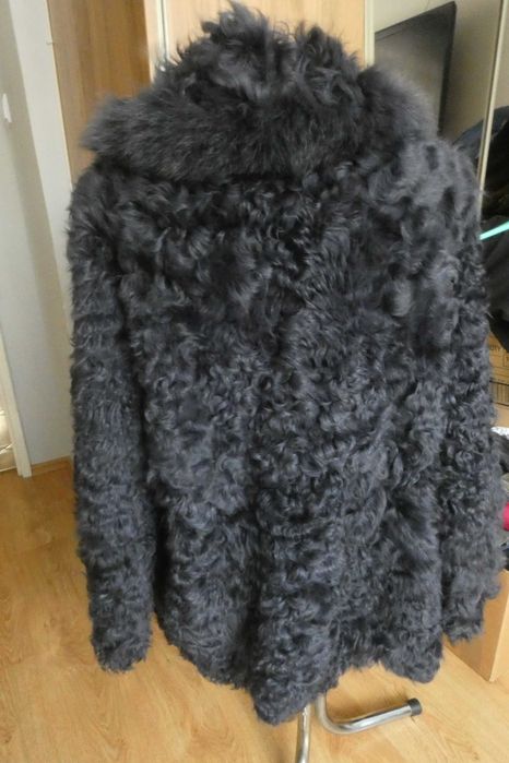 Haihuan Heze futro krótkie szare XXL