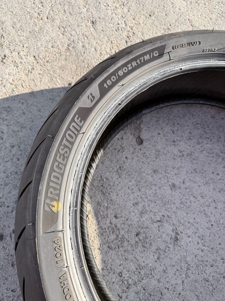 2024рік! 160 60 17 Bridgestone S-23, моторезина, шина, покрышка колесо