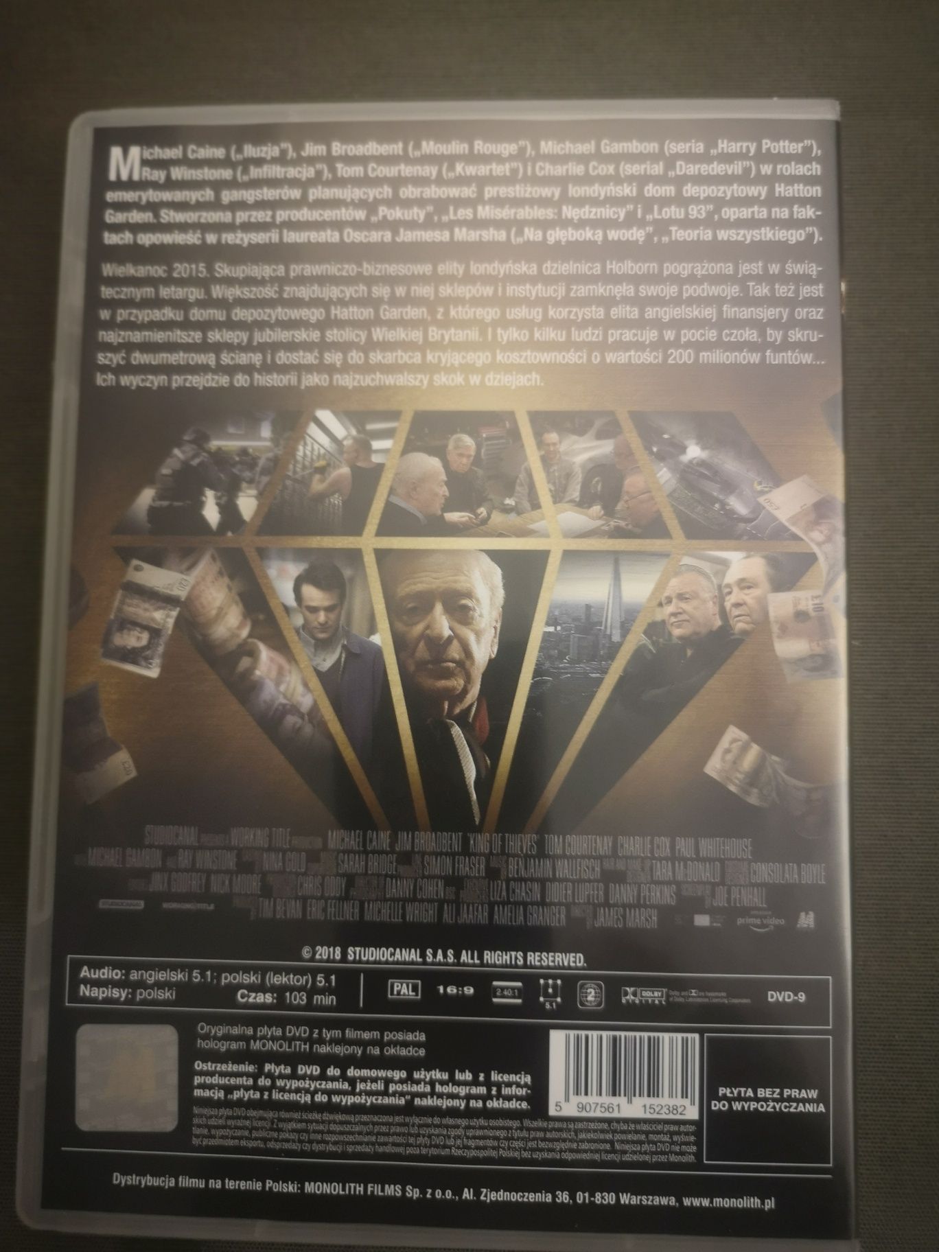 Film Król Złodziei. DVD. Polski lektor