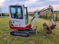 Minikoparka Takeuchi TB216 tiltmann kubota