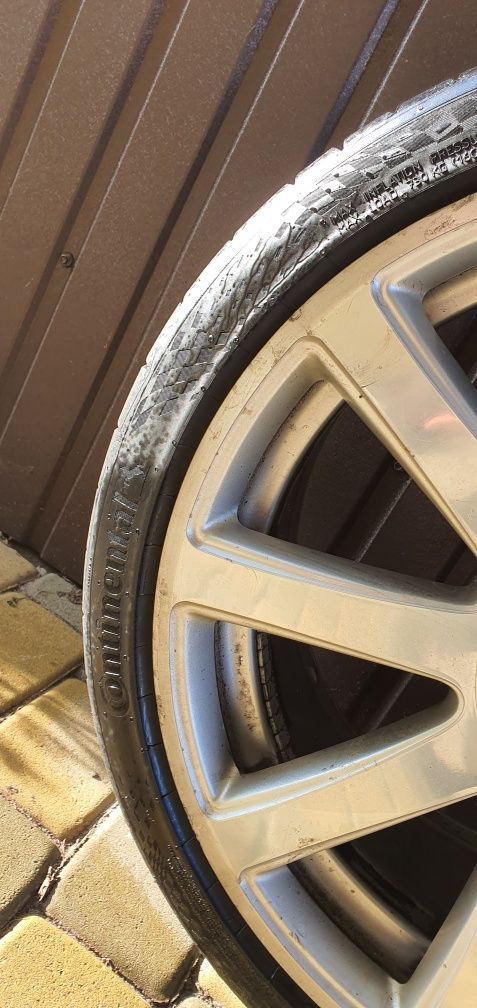 Колеса 255/35 R20 Conrtinental на оригінальних дисках Audi Q7, allroad