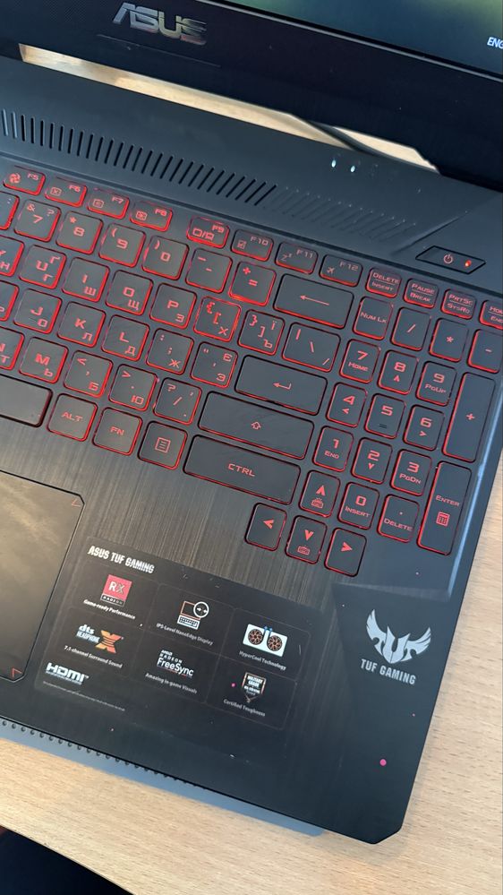 TUF Gaming ноут ASUS A15 16/128/1tb Amd 4gb RTX 560x