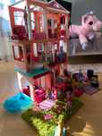 Willa dom domek Barbie i akcesoria - full